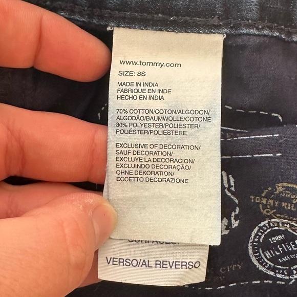 Tommy Hilfiger Women’s Low Rise Bootcut Jeans Size 8S Denim Flare - Picture 8 of 12